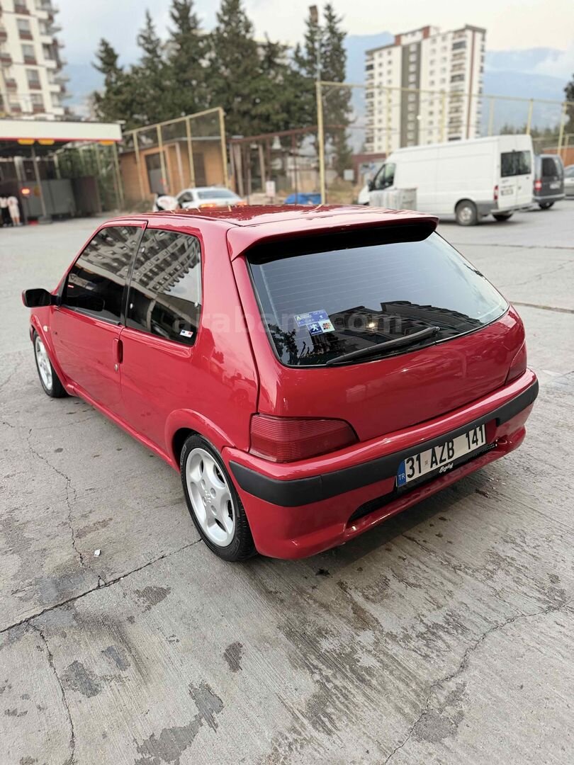 Sahibinden Peugeot 106 GTI 1998 Model Hatay 250.000 km Kırmızı 5