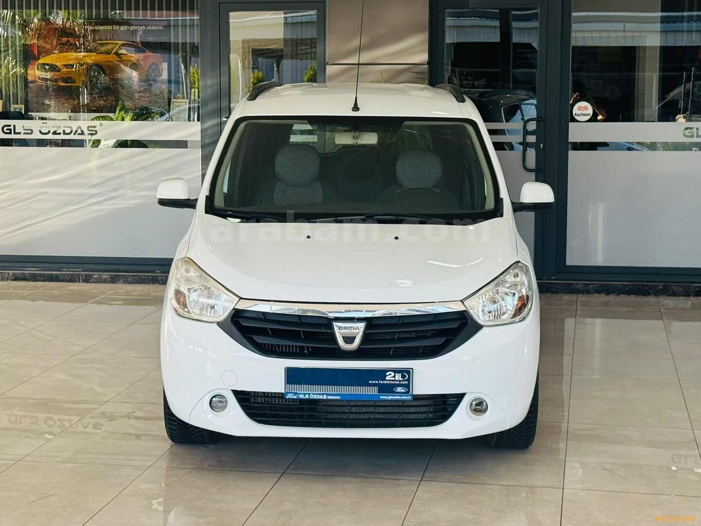 Galeriden Dacia Lodgy 1.5 dCi Laureate 2016 Model Mersin 619.000 km Beyaz 2