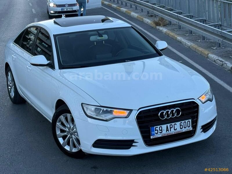 Galeriden Audi A6 Sedan 2.0 TDI 2013 Model İstanbul 395.000 km Beyaz