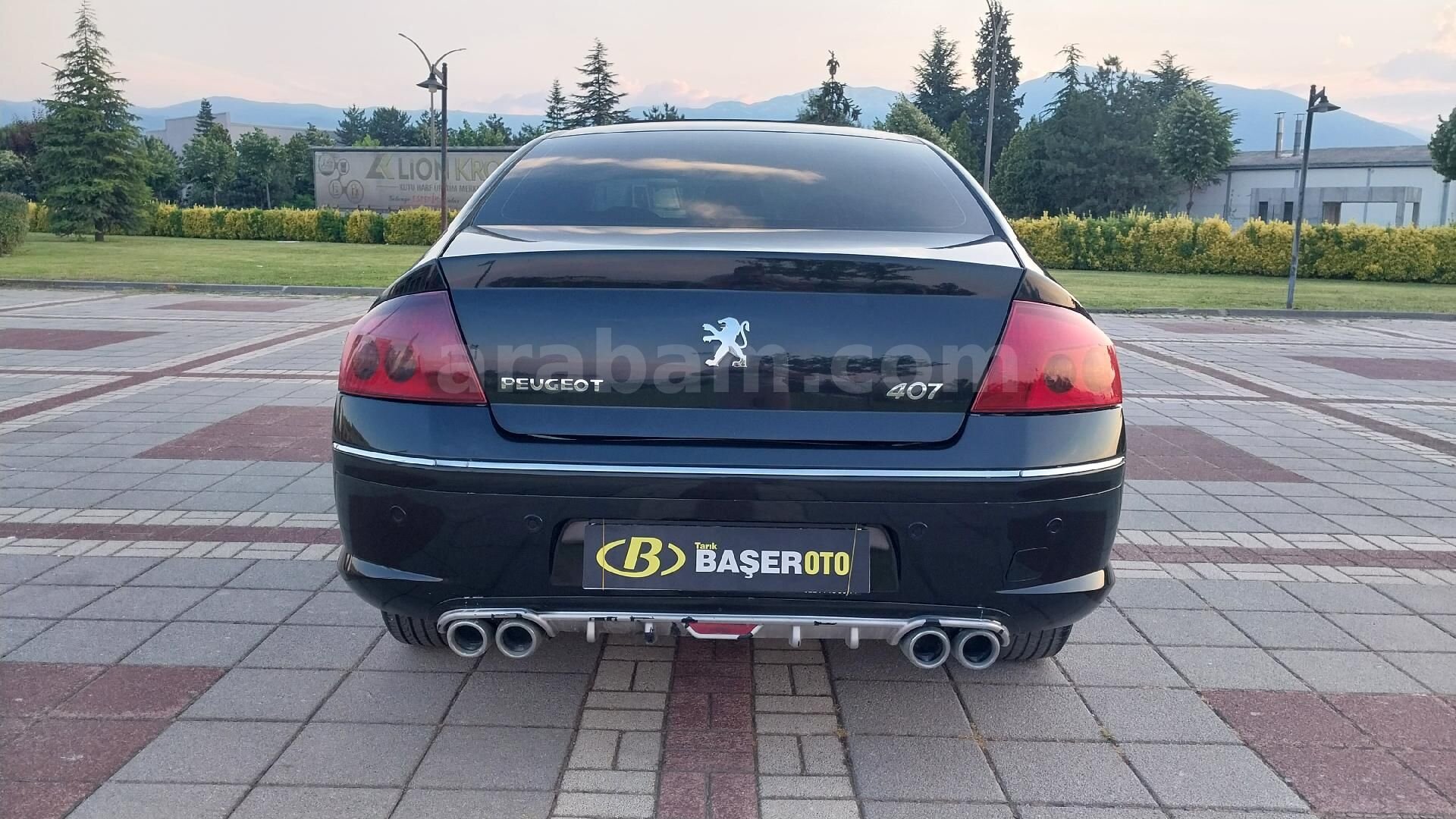 Galeriden Peugeot 407 1.6 HDi Executive Black 2007 Model Bursa 345.000 km Siyah 6