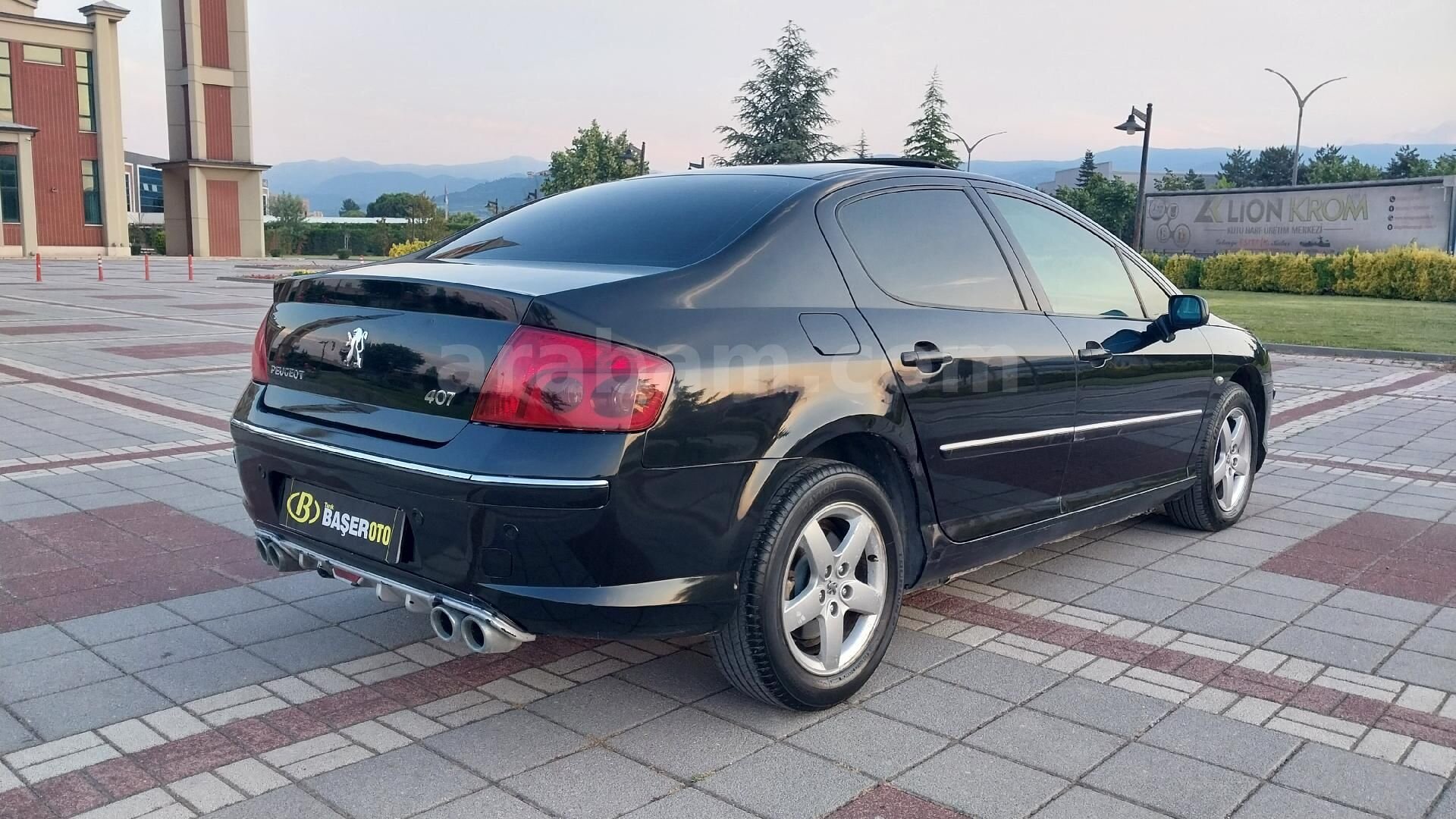 Galeriden Peugeot 407 1.6 HDi Executive Black 2007 Model Bursa 345.000 km Siyah 5