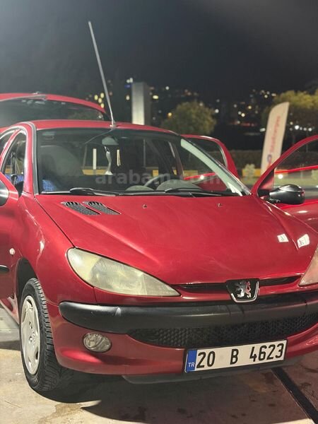 Sahibinden Peugeot 206 1.6 XT 2000 Model İzmir 285.000 km Kırmızı
