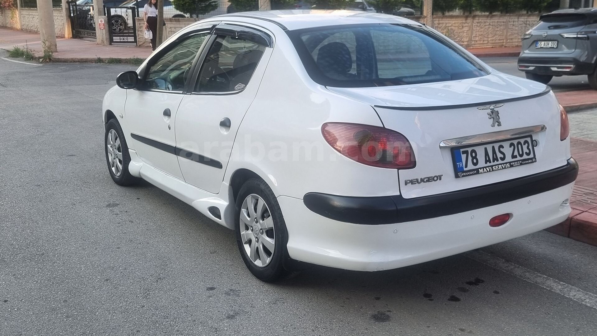 Sahibinden Peugeot 206 1.4 Comfort 2008 Model Samsun 247.000 km Beyaz 3