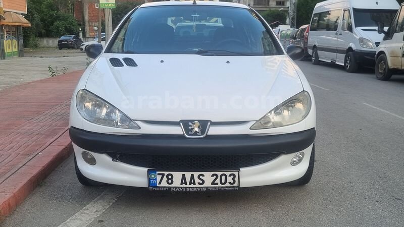 Sahibinden Peugeot 206 1.4 Comfort 2008 Model Samsun 247.000 km Beyaz