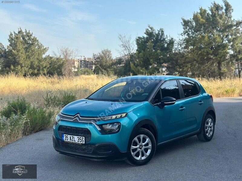 Galeriden Citroen C3 1.2 PureTech Selection 2021 Model İzmir 46.000 km Mavi