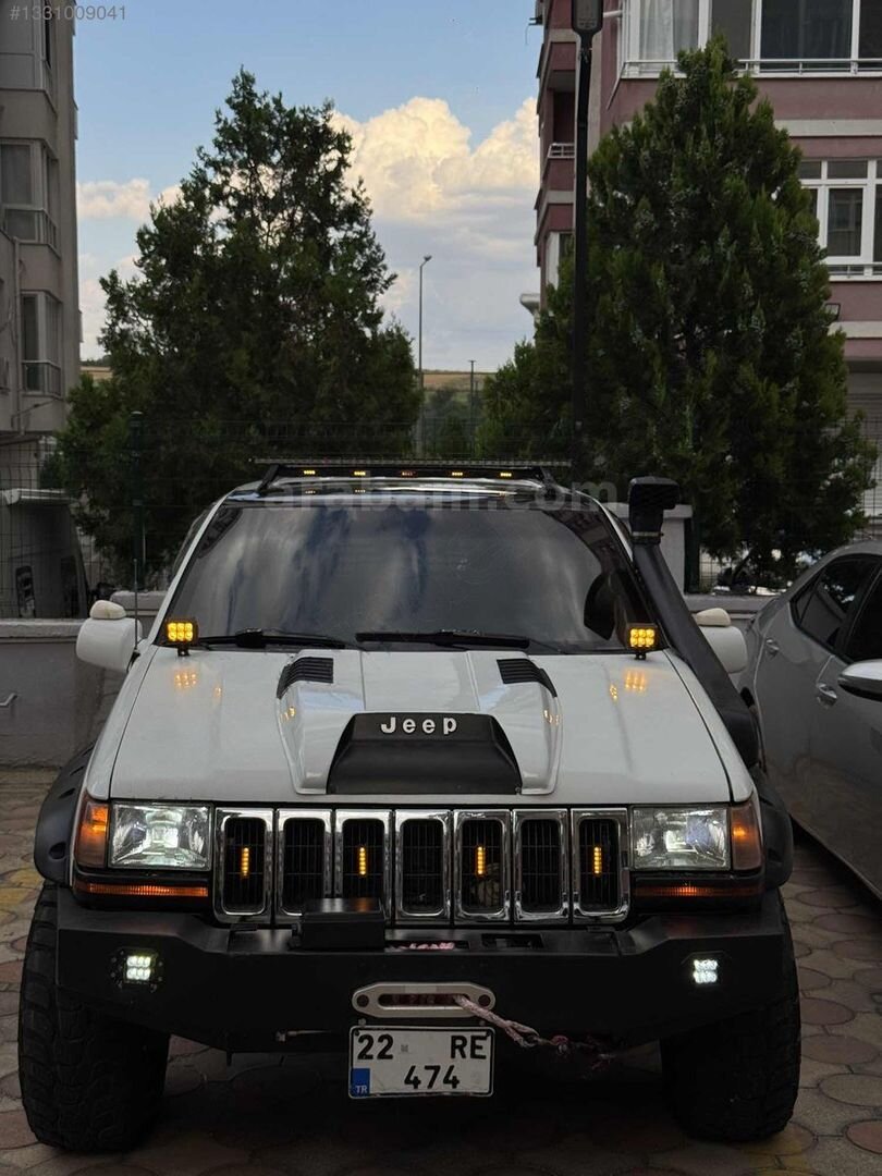 Galeriden Jeep Grand Cherokee 5.2 Limited 1997 Model Edirne 380.000 km Beyaz 2
