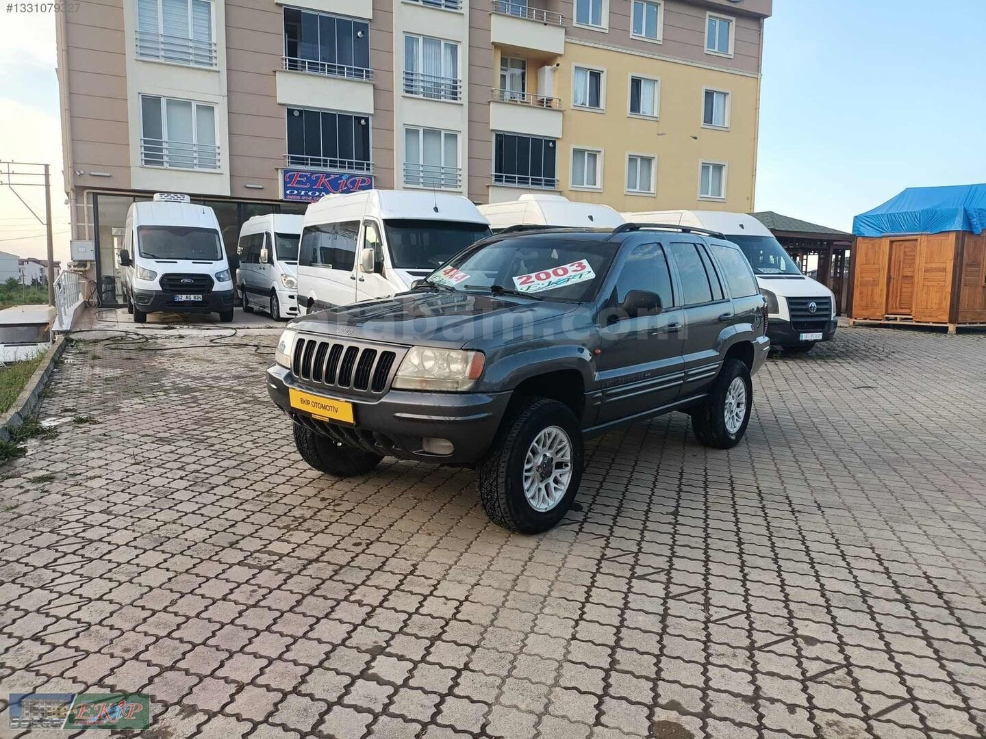 Galeriden Jeep Grand Cherokee 2.7 CRD Limited 2003 Model Ordu 443.000 km Gri 2