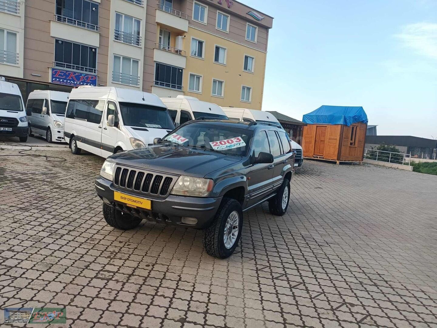 Galeriden Jeep Grand Cherokee 2.7 CRD Limited 2003 Model Ordu 443.000 km Gri 3