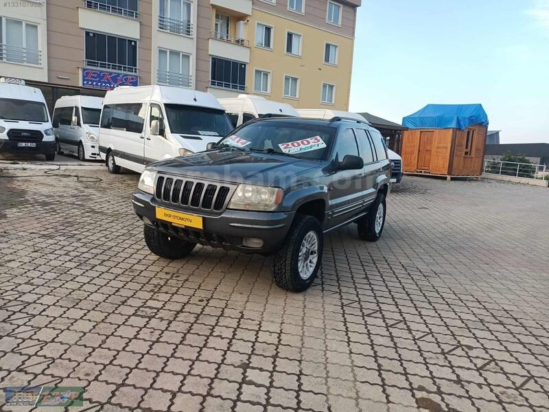 Galeriden Jeep Grand Cherokee 2.7 CRD Limited 2003 Model Ordu 443.000 km Gri
