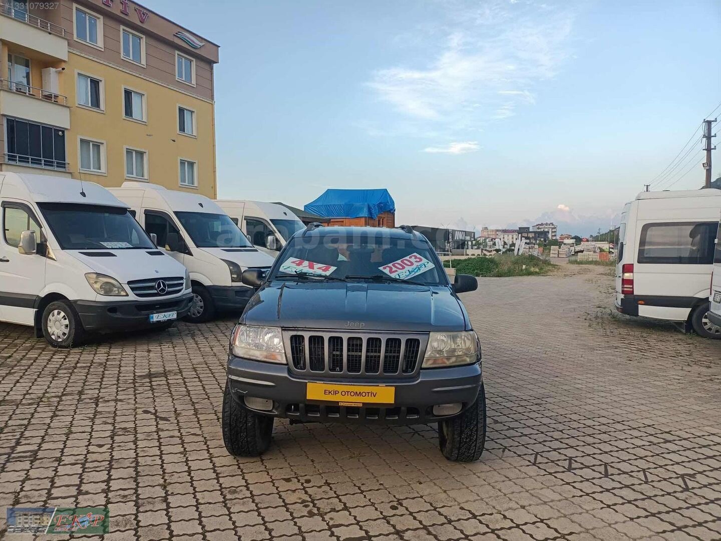 Galeriden Jeep Grand Cherokee 2.7 CRD Limited 2003 Model Ordu 443.000 km Gri 4