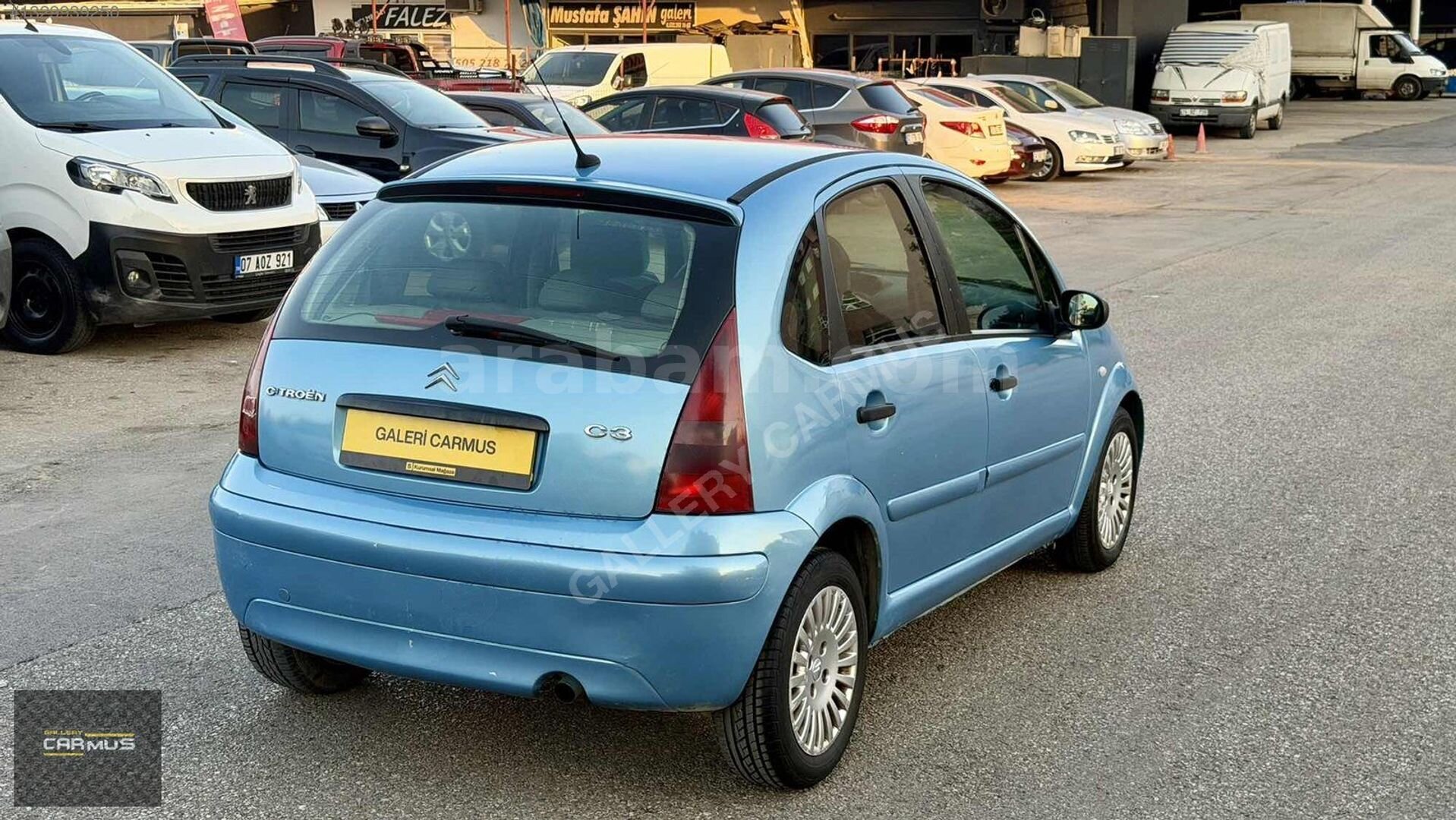 Galeriden Citroen C3 1.4 HDi SX 2004 Model Antalya 288.000 km Mavi 7