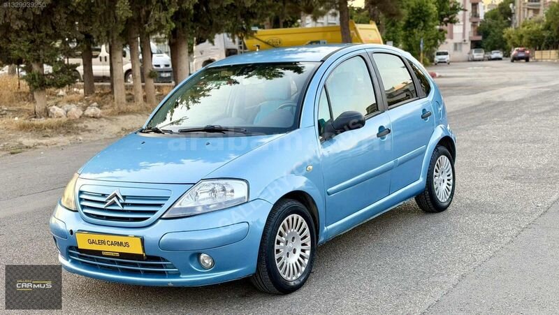 Galeriden Citroen C3 1.4 HDi SX 2004 Model Antalya 288.000 km Mavi