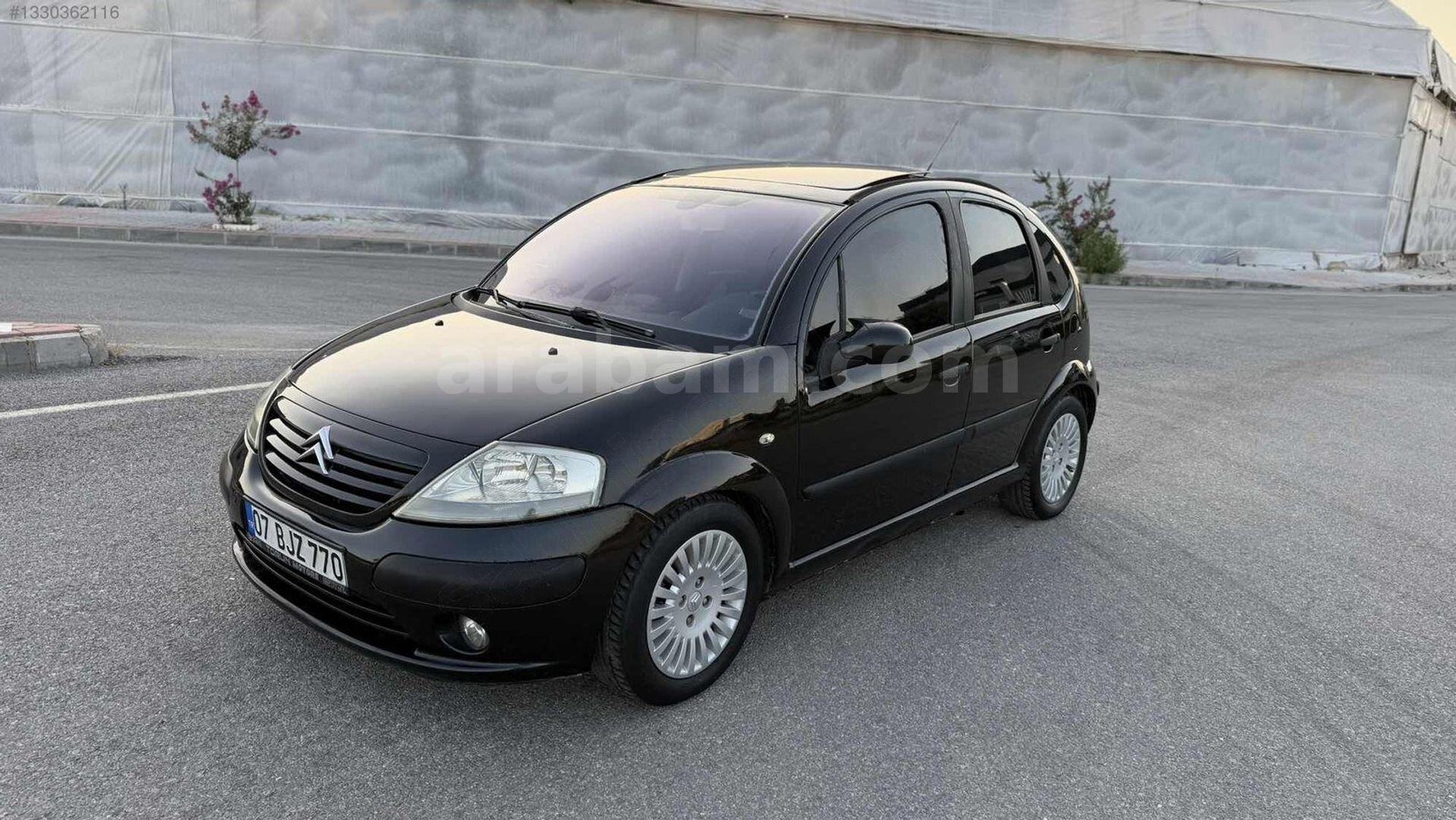 Galeriden Citroen C3 1.4 HDi SX 2005 Model Antalya 299.000 km Siyah 5