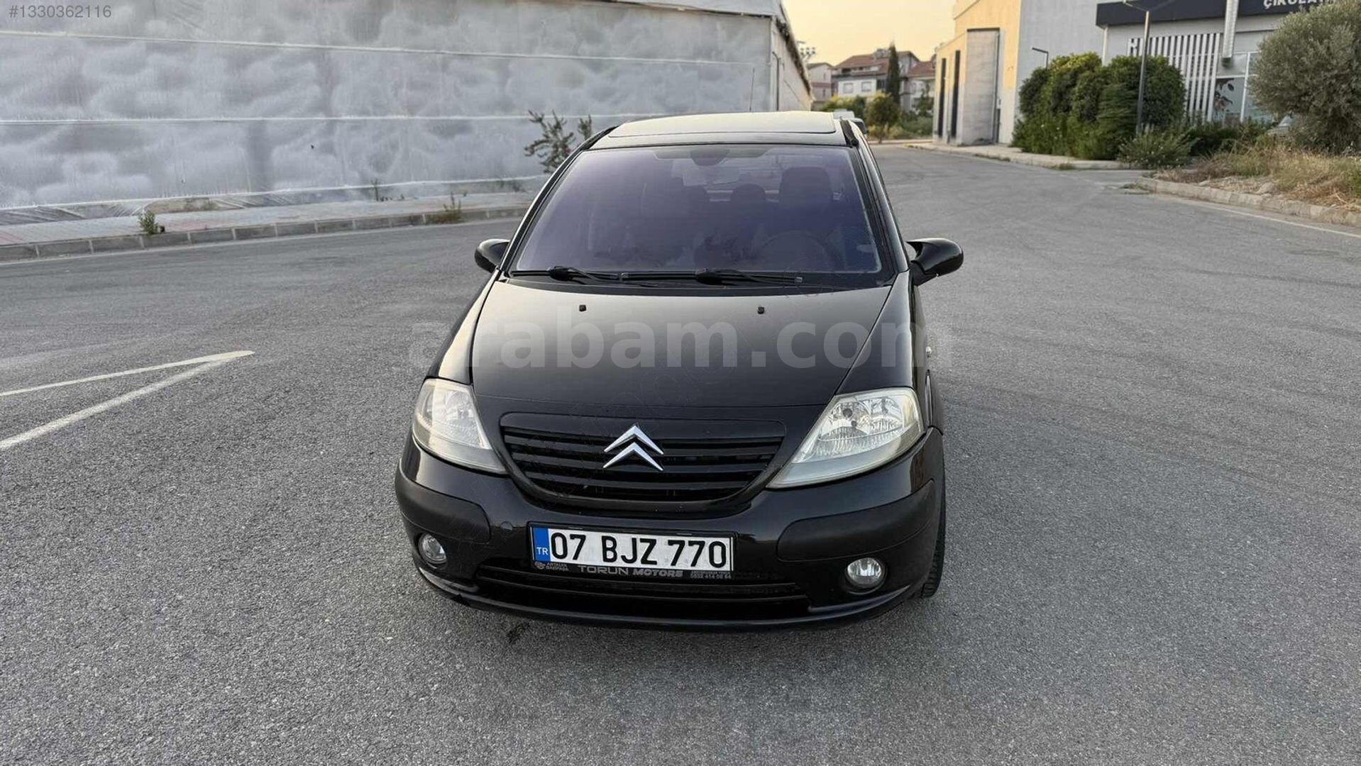Galeriden Citroen C3 1.4 HDi SX 2005 Model Antalya 299.000 km Siyah 2