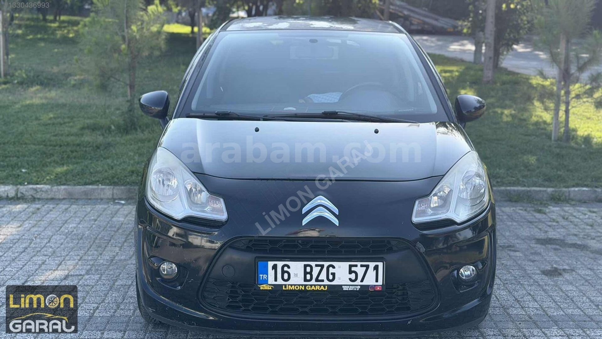 Galeriden Citroen C3 1.4 HDi Attraction 2011 Model Bursa 322.000 km Siyah 2