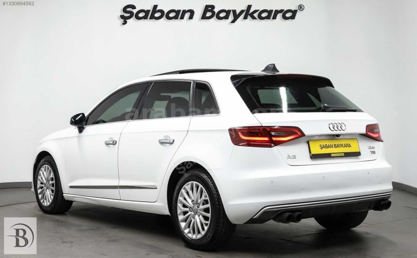 Galeriden Audi A3 Sportback 1.6 TDI Ambiente 2015 Model İstanbul 156.500 km Beyaz 6