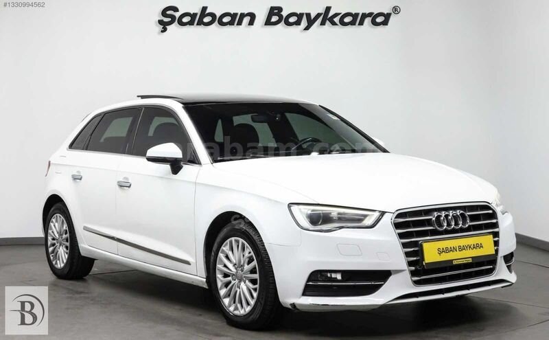 Galeriden Audi A3 Sportback 1.6 TDI Ambiente 2015 Model İstanbul 156.500 km Beyaz
