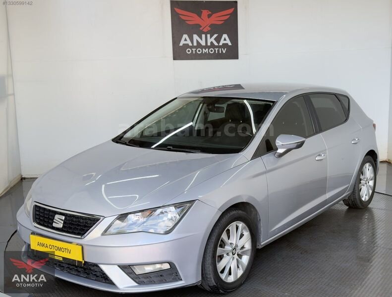 Galeriden Seat Leon 1.6 TDI Style 2018 Model İstanbul 200.000 km Gri