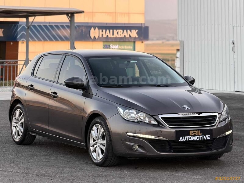 Galeriden Peugeot 308 1.6 HDi Active 2014 Model İzmir 215.000 km Gri