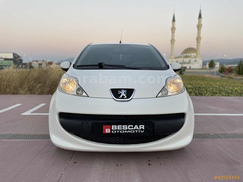Galeriden Peugeot 107 1.0 Trendy 2009 Model Bursa 182.000 km Beyaz