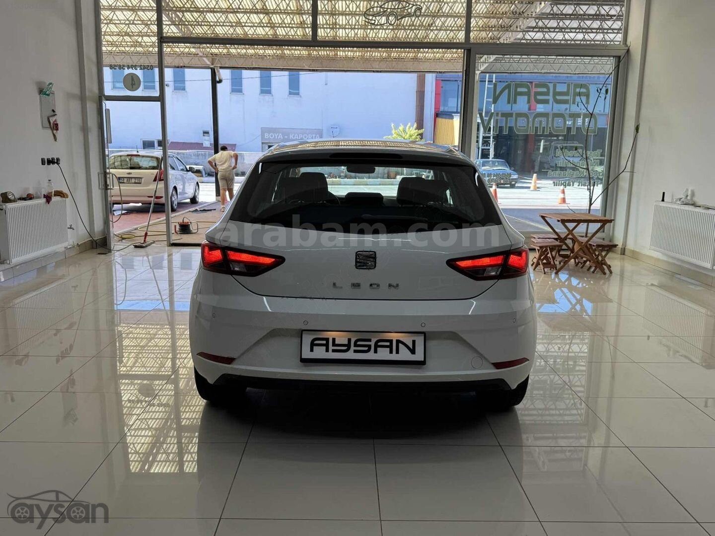 Galeriden Seat Leon 1.6 TDI Style 2019 Model Sivas 73.500 km Beyaz 7