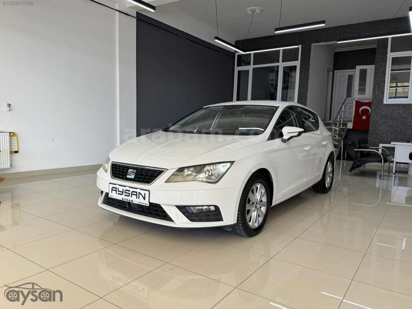Galeriden Seat Leon 1.6 TDI Style 2019 Model Sivas 73.500 km Beyaz 2