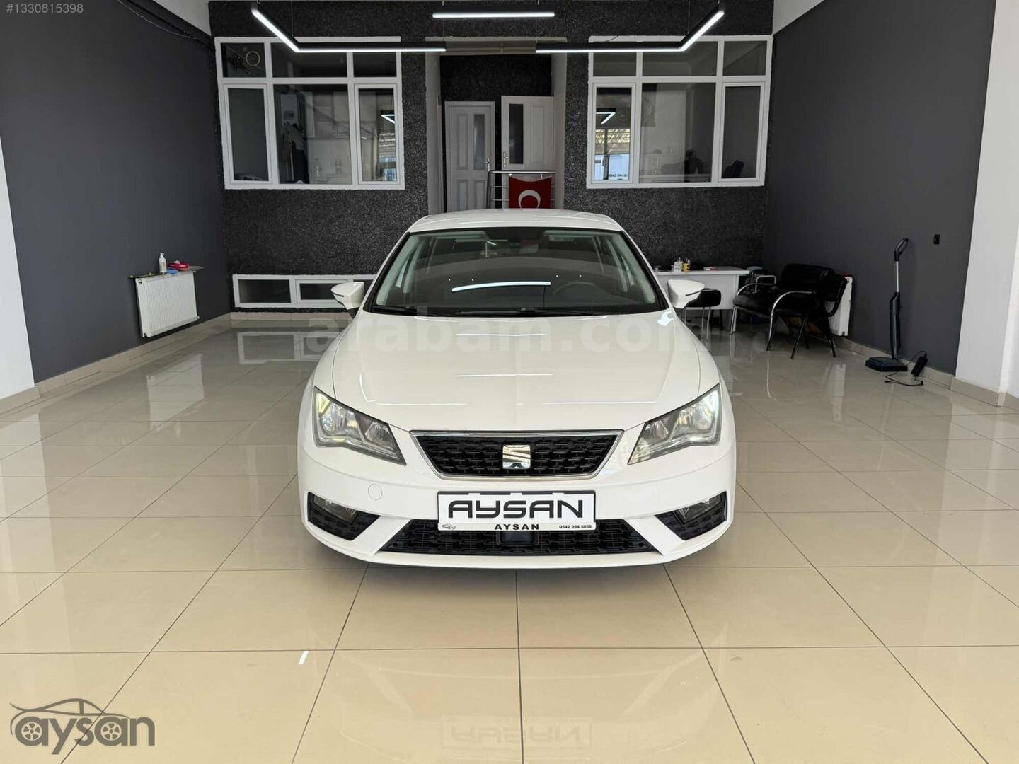 Galeriden Seat Leon 1.6 TDI Style 2019 Model Sivas 73.500 km Beyaz 3