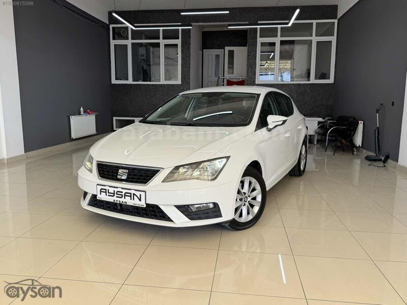 Galeriden Seat Leon 1.6 TDI Style 2019 Model Sivas 73.500 km Beyaz