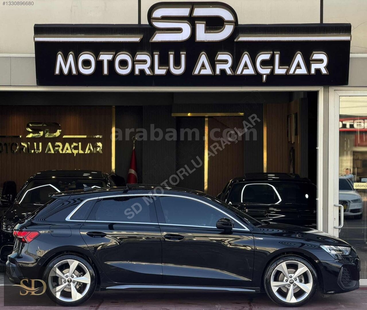 Galeriden Audi A3 Sportback 35 TFSI S-Line 2025 Model Ankara 34.000 km Siyah 7