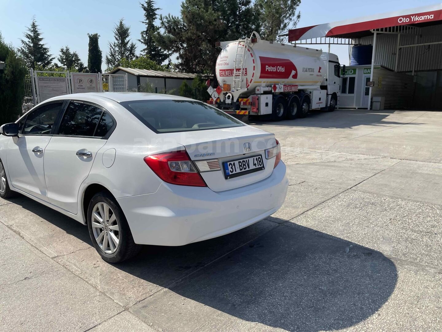 Sahibinden Honda Civic 1.6i VTEC Eco Elegance 2013 Model Hatay 243.000 km Beyaz 7