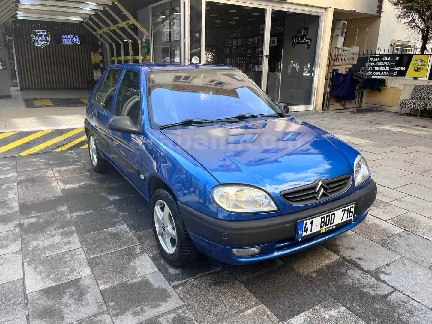 Sahibinden Citroen Saxo 1.4 SX 2001 Model İstanbul 198.500 km Mavi 4