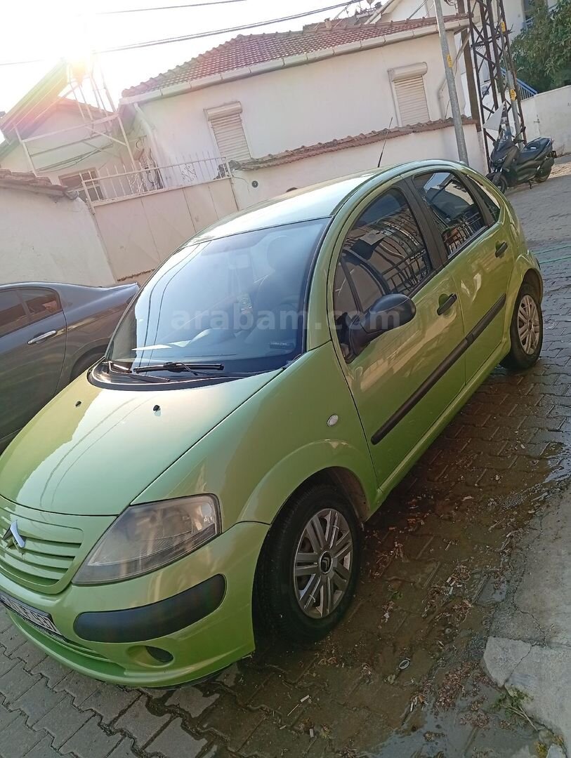 Sahibinden Citroen C3 1.4 HDi X 2004 Model İzmir 194.000 km Yeşil 6