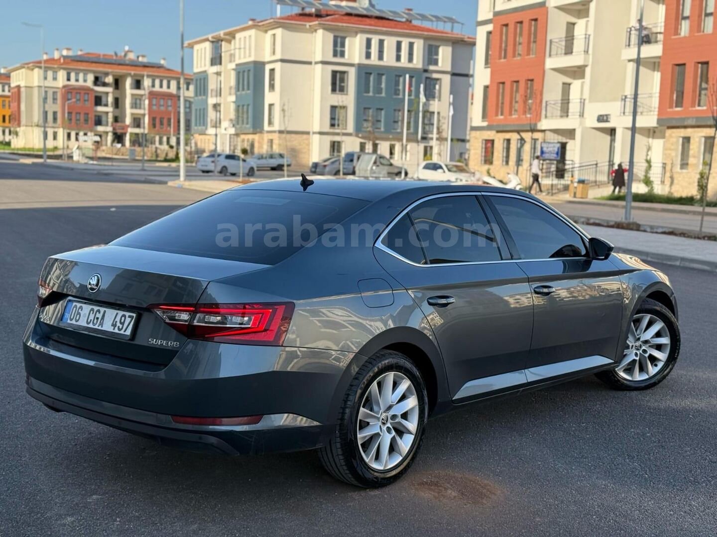 Sahibinden Skoda SuperB 1.6 TDI Style 2017 Model Gaziantep 308.000 km Gri 3