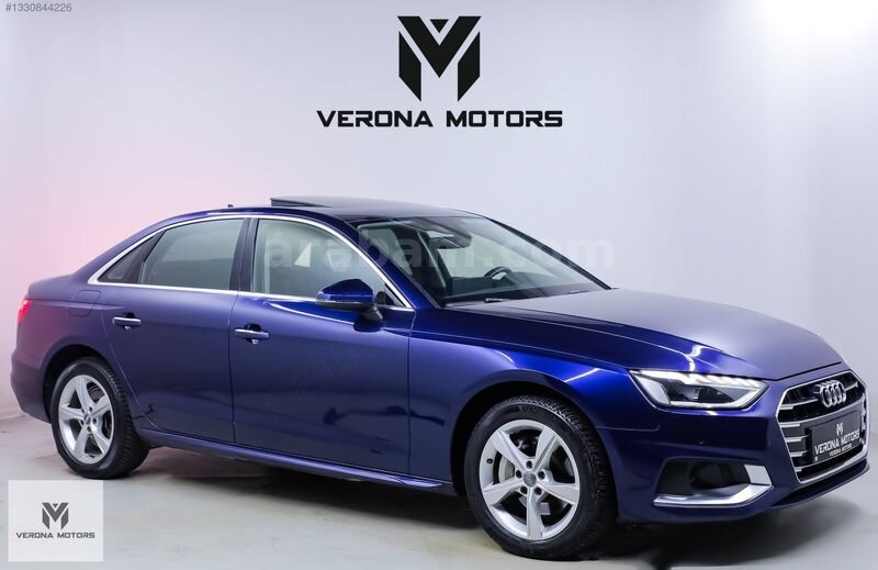 Galeriden Audi A4 Sedan 40 TDI Advanced 2020 Model İstanbul 90.000 km Lacivert