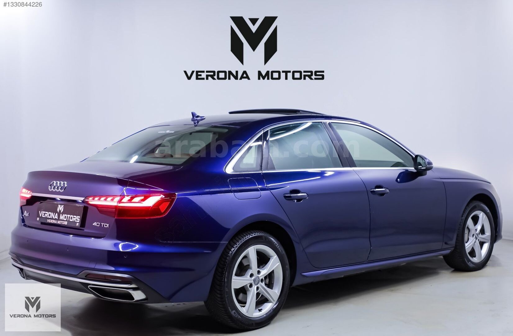 Galeriden Audi A4 Sedan 40 TDI Advanced 2020 Model İstanbul 90.000 km Lacivert 4