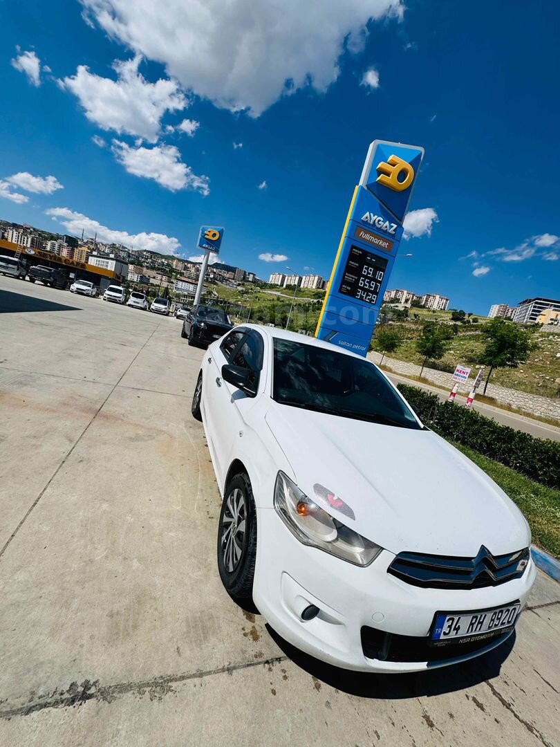 Sahibinden Citroen C-Elysée 1.6 HDi Confort 2016 Model Şırnak 341.000 km Beyaz 1