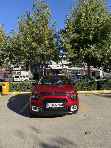 Sahibinden Citroen C3 1.2 PureTech Feel Bold 2024 Model Bursa 37.450 km Kırmızı