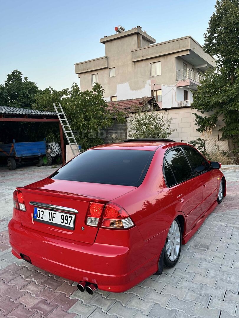 Sahibinden Honda Civic 1.6i VTEC ES 2004 Model İzmir 250.000 km Kırmızı 3