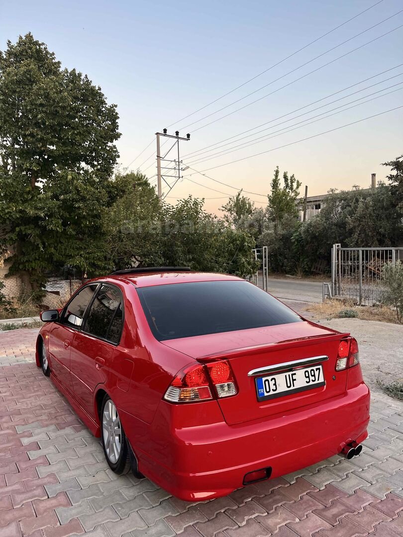 Sahibinden Honda Civic 1.6i VTEC ES 2004 Model İzmir 250.000 km Kırmızı 5