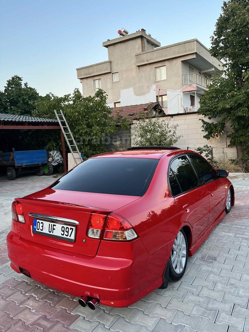 Sahibinden Honda Civic 1.6i VTEC ES 2004 Model İzmir 250.000 km Kırmızı 4