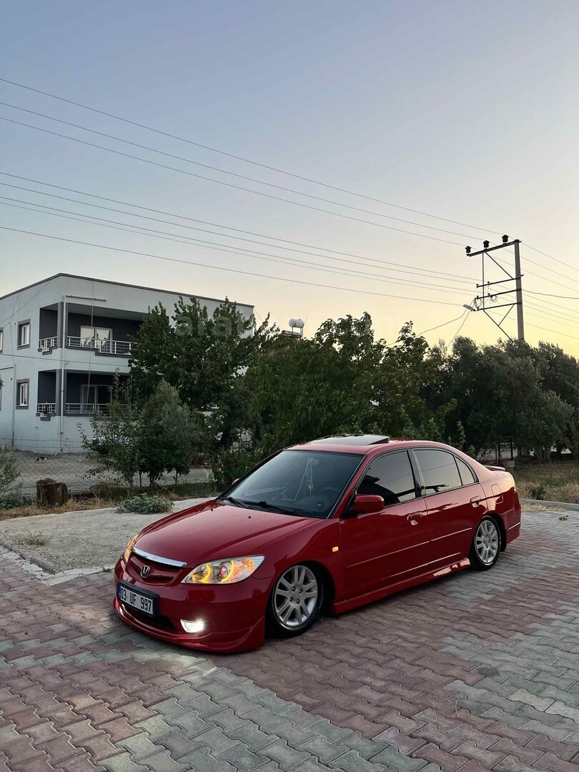 Sahibinden Honda Civic 1.6i VTEC ES 2004 Model İzmir 250.000 km Kırmızı 7