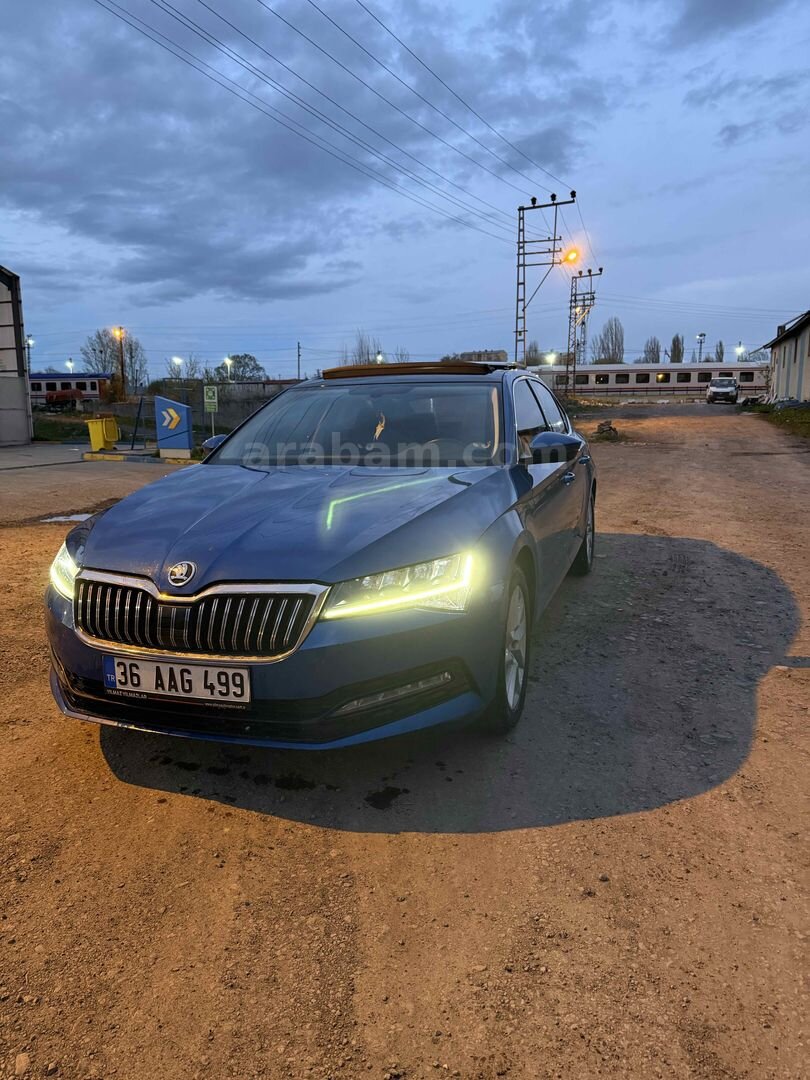 Sahibinden Skoda SuperB 1.5 TSI Elite 2019 Model Kars 69.000 km Mavi 6