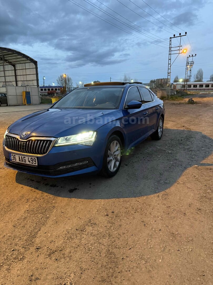 Sahibinden Skoda SuperB 1.5 TSI Elite 2019 Model Kars 69.000 km Mavi 7