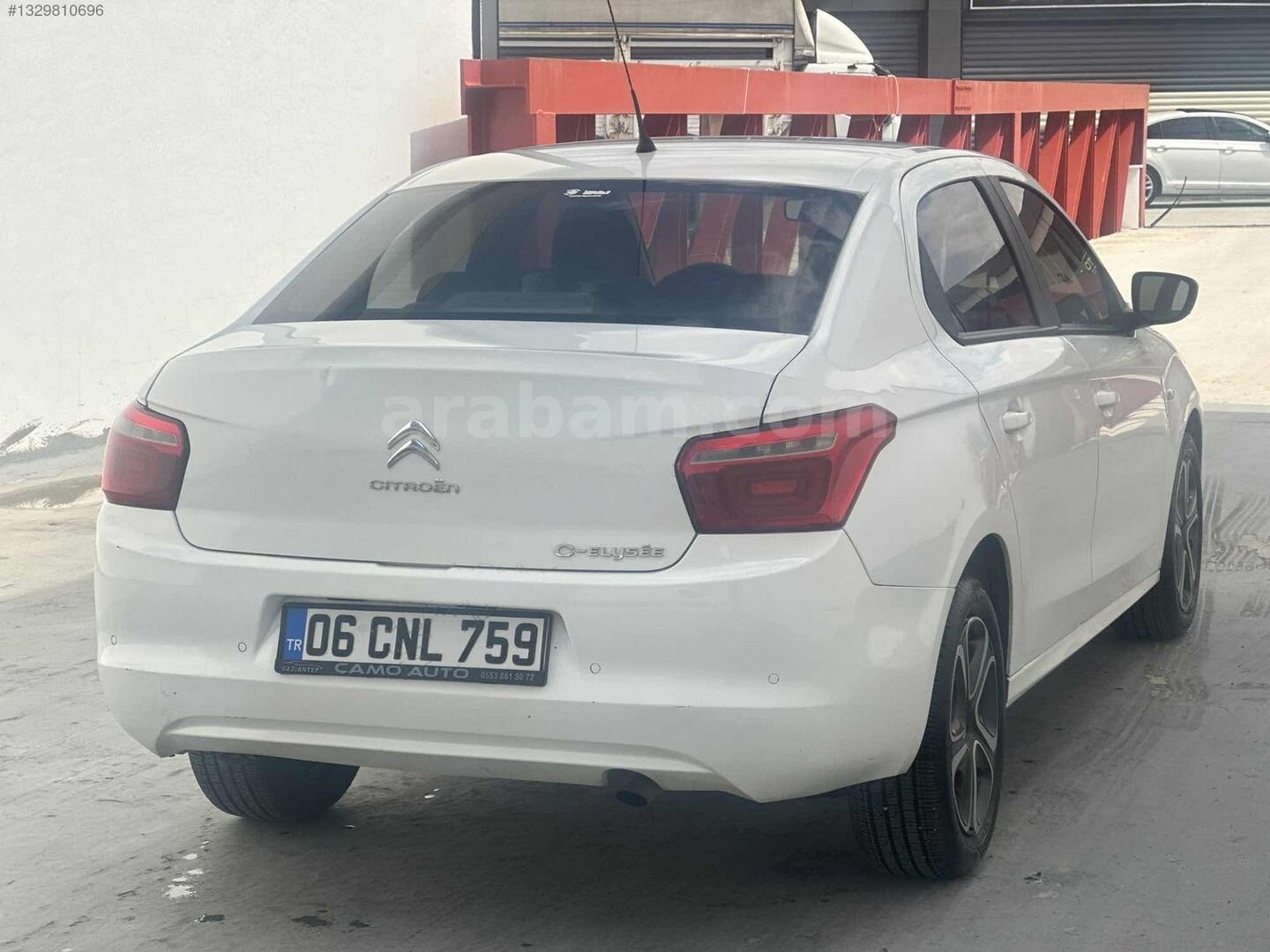 Galeriden Citroen C-Elysée 1.5 BlueHDI Feel 2019 Model Gaziantep 120.000 km Beyaz 4