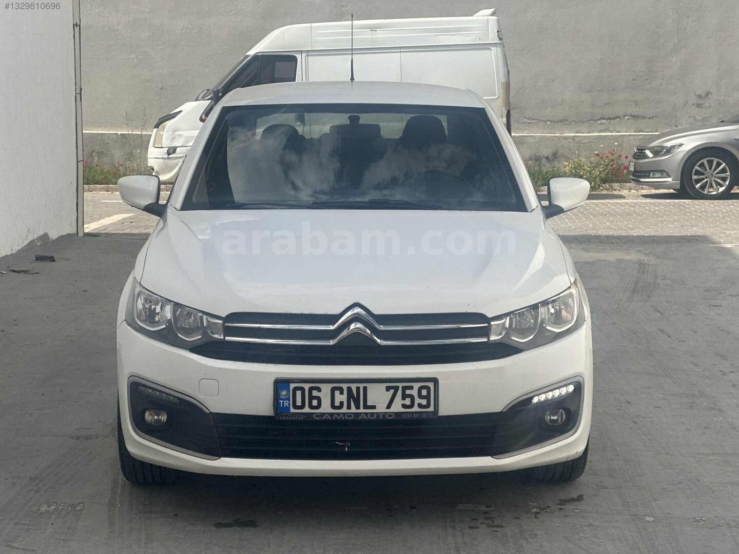 Galeriden Citroen C-Elysée 1.5 BlueHDI Feel 2019 Model Gaziantep 120.000 km Beyaz 6