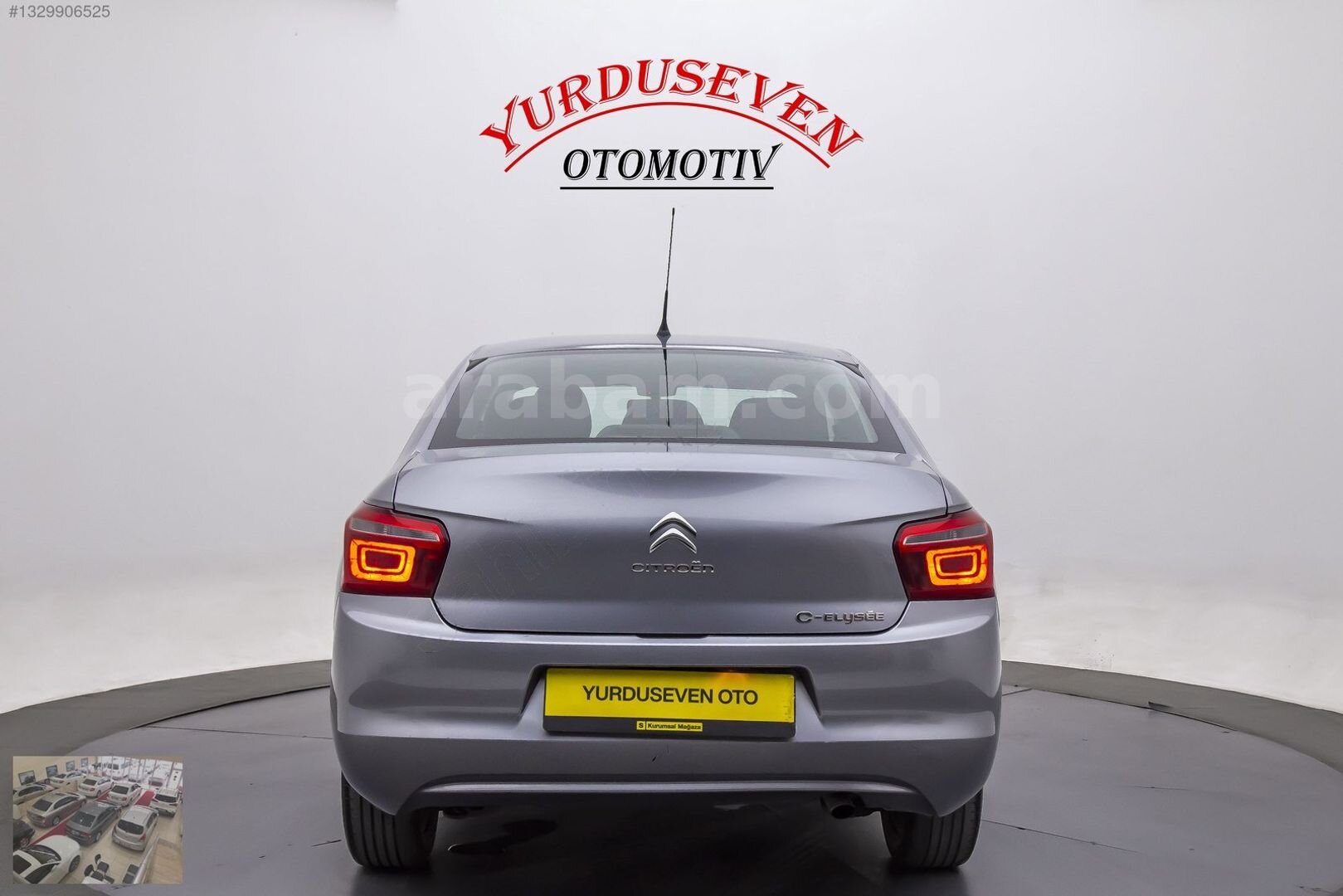 Galeriden Citroen C-Elysée 1.5 BlueHDI Feel 2024 Model Konya 97.000 km Gri 7