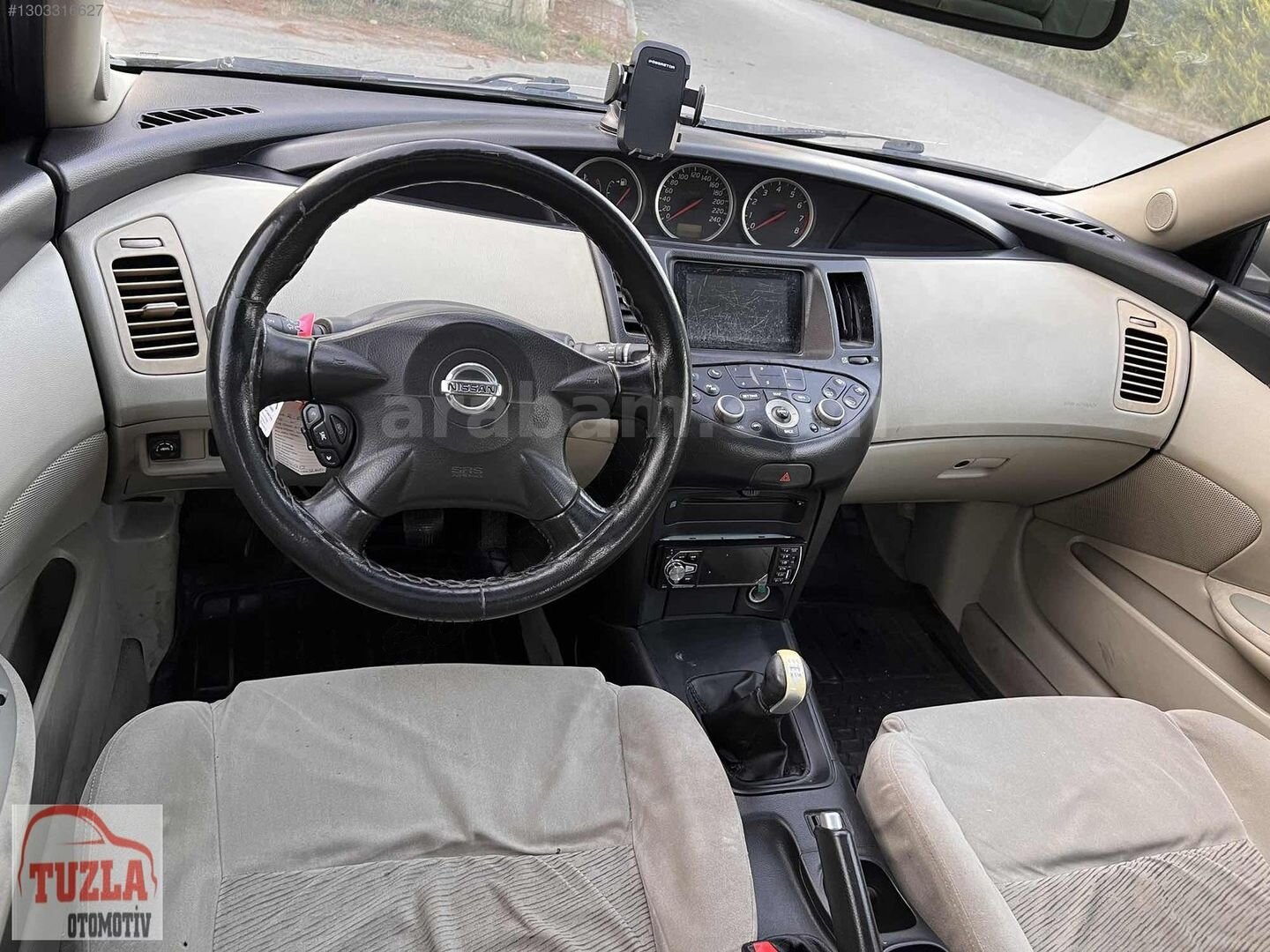 Galeriden Nissan Primera 1.6 Tekna 2004 Model İstanbul 325.000 km Bej 2