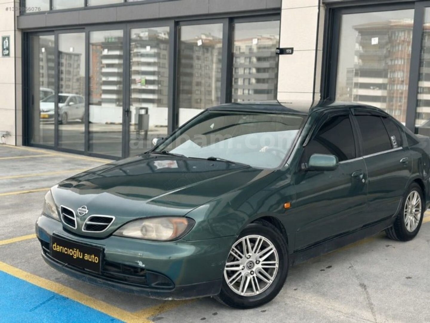 Galeriden Nissan Primera 1.6 Comfort 2000 Model Gaziantep 400.000 km Yeşil 4