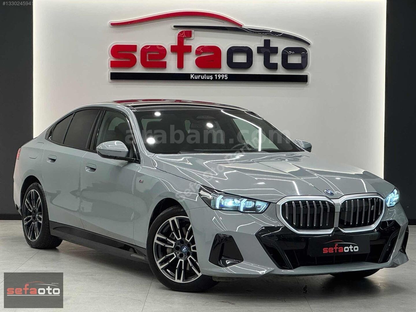 Galeriden BMW i Serisi i5 eDrive 40 M Sport 2024 Model Bartın 90.000 km Gri 3