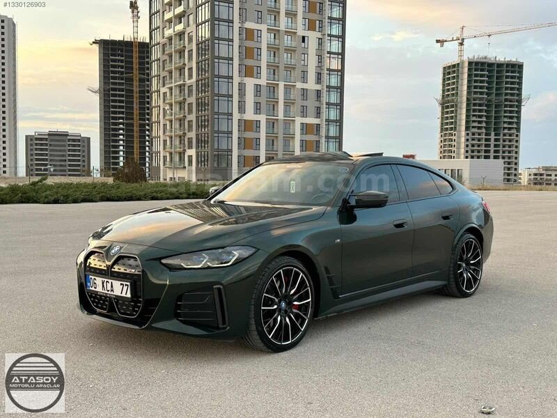 Galeriden BMW i Serisi i4 M50 2023 Model Ankara 34.000 km Yeşil